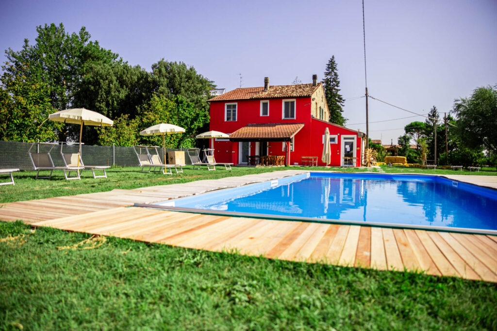 Gli splendidi colori del nostro agriturismo immerso nel verde di Forlì